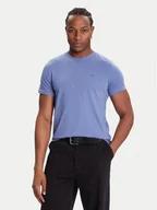 Koszulki męskie - Tommy Jeans T-Shirt DM0DM04411 Niebieski Regular Fit - miniaturka - grafika 1