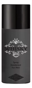 Whisky Black deo spray for men 150ml. - Dezodoranty i antyperspiranty męskie - miniaturka - grafika 1