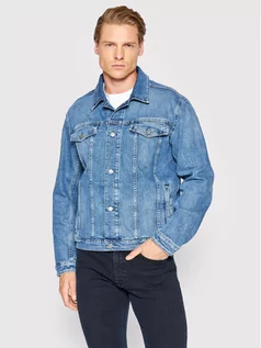 Kurtki męskie - Kurtka jeansowa Livorno 50469387 Niebieski Regular Fit - Boss - grafika 1