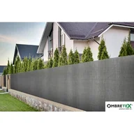 Akcesoria do ogrodzeń - Tkanina cieniująca 1,5 x 25 m 60 g grafit - miniaturka - grafika 1