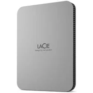Dyski HDD - Zewnętrzny dysk twardy Lacie Mobile Drive 2 TB (STLP2000400) Srebrny - miniaturka - grafika 1
