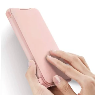 Dux Ducis Skin X kabura etui pokrowiec z klapką Samsung Galaxy A02s EU różowy - Etui i futerały do telefonów - miniaturka - grafika 2