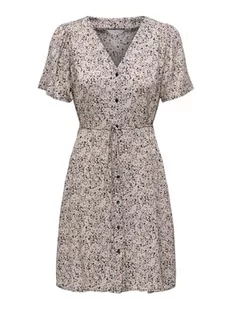 ONLY Damska sukienka Onlevida S/S Short Dress WVN Noos - Sukienki - miniaturka - grafika 1