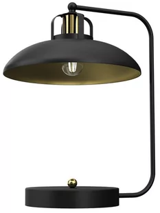 Lampka biurkowa Felix MLP8908 elegancka czarna złota - Lampy stojące - miniaturka - grafika 1
