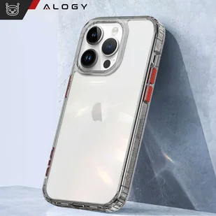 Etui na telefon Alogy Protective Case obudowa ochronna do Apple iPhone 14 Pro Czarno-przezroczyste + Szkło - Etui i futerały do telefonów - miniaturka - grafika 10