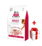 Sucha karma dla kotów - BRIT Care Cat  Grain-Free Activity Support 2kg + niespodzianka dla kota GRATIS! - miniaturka - grafika 1