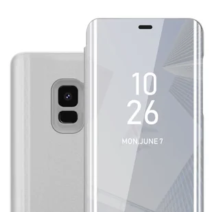 Pokrowiec Do Samsung Galaxy S9 w Etui SREBRNY AGAT  Case Cover Obudowa Ochronny Cadorabo - Etui i futerały do telefonów - miniaturka - grafika 1