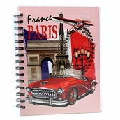 Szkolne artykuły papiernicze - ZESZYT NOTES KOŁOWY DLA PODRÓŻNIKA PAMIĘTNIK A5 RÓŻNE KOLORY - miniaturka - grafika 1