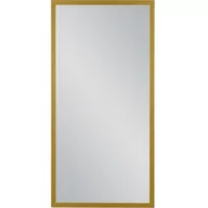 Lustra - Lustro łazienkowe prostokątne 40x80 cm złota rama - miniaturka - grafika 1
