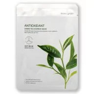 Herbata - BeauuGreen Antioxidant Green Tea Essence Mask antyoksydacyjna maseczka do twarzy Zielona Herbata 23g - miniaturka - grafika 1