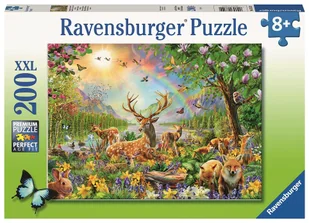 Puzzle 2D, Leśne zwierzęta, 200 el. - Puzzle - miniaturka - grafika 1