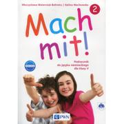 Wydawnictwo Szkolne PWN Mach mit! 2 Nowa edycja Podręcznik do języka niemieckiego dla klasy 5 + 2CD