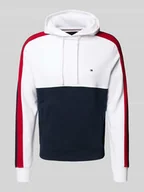 Bluzy męskie - Bluza z kapturem o kroju regular fit z czystej bawełny - miniaturka - grafika 1