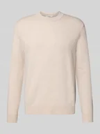 Swetry męskie - Sweter o kroju regular fit z dzianiny z czystej wełny merino model ‘TRAY’ - miniaturka - grafika 1