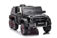Pojazdy elektryczne dla dzieci - Auto Na Akumulator Mercedes Benz G63 6X6 Czarny - miniaturka - grafika 1