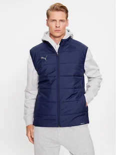 Puma Bezrękawnik Teamliga 657968 Granatowy Regular Fit - Kamizelki męskie - miniaturka - grafika 1