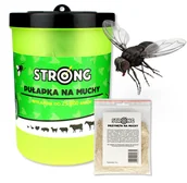 Zwalczanie i odstraszanie szkodników - Pułapka na muchy z silnym wabikiem STRONG do 25 tys. much - miniaturka - grafika 1