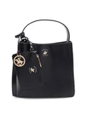 Torebki damskie - Beverly Hills Polo Club Torebka BHPC-W-04-A23 Czarny - miniaturka - grafika 1