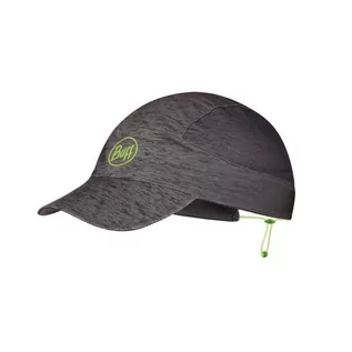 Czapki i chusty sportowe męskie - Czapka Buff Do Biegania Pack Run Cap R-Grey HTR - grafika 1