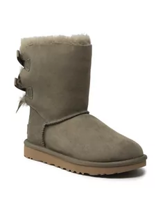 Kozaki damskie - UGG Buty W Bailey Bow II 1016225 Zielony - grafika 1