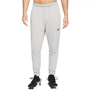 Nike Spodnie męskie Df Taper FL Dk Grey Heather/Black XXL CZ6379-063 - Spodnie męskie - miniaturka - grafika 1