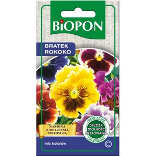 Biopon Bratek Rokoko mieszanka 0,4g Bio000146 - Nawozy ogrodnicze - miniaturka - grafika 1