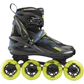 Rolki - Rolki Roces Helium II TIF black/lime - miniaturka - grafika 1