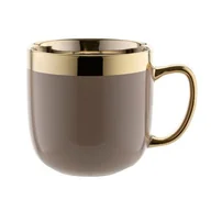 Kubki - Kubek Berlotti 530 ml brązowo-złoty - miniaturka - grafika 1