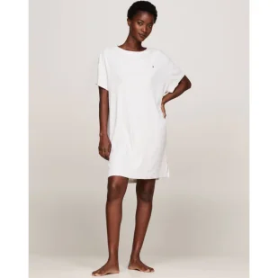 Tommy Hilfiger Koszula nocna Relaxed fit - Piżamy damskie - miniaturka - grafika 1