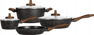 ZESTAW GARNKÓW 7 ELEMENTÓW Z GŁĘBOKĄ PATELNIĄ MGK 24 - Zestawy garnków i patelni - miniaturka - grafika 1