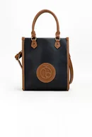 Torebki damskie - Mini shopperka Nobo z monogramem - miniaturka - grafika 1