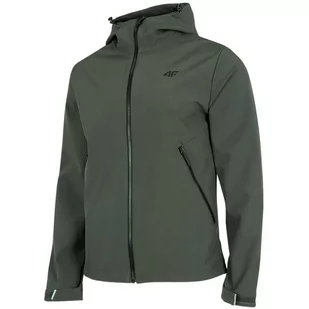 Kurtka Męska 4F Softshell Oliwkowa H4Z22 Sfm001 44S-2Xl - Kurtki męskie - miniaturka - grafika 1