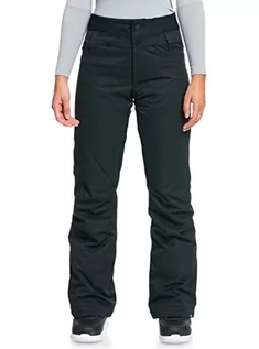 Spodnie damskie - ROXY Długie spodnie damskie czarne XL - grafika 1