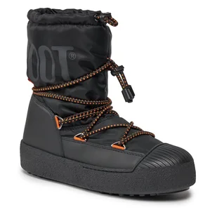 Śniegowce Moon Boot Ltrack Polar 24501000001 Black / Orange 001 - Śniegowce damskie - miniaturka - grafika 1