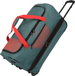 Torba podróżna na kółkach Travelite Basics L 119L Green/Orange - Akcesoria podróżnicze Torba podróżna na kółkach Travelite Basics L 119L Green/Orange - Akcesoria podróżnicze - miniaturka - grafika 1