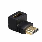 Adaptery i przejściówki - Akyga Adapter AK-AD-01 (HDMI F - HDMI M; kolor czarny) AK-AD-01 - miniaturka - grafika 1