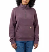 Bluzy męskie - Bluza Carhartt Midweight Half Zip BLACKBERRY HEATHER - miniaturka - grafika 1