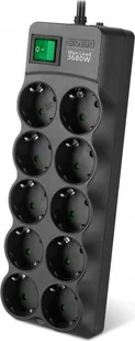 SVEN SF-10E-16 1,8m listwa przeciwprzepięciowa - Listwy zasilające - miniaturka - grafika 1