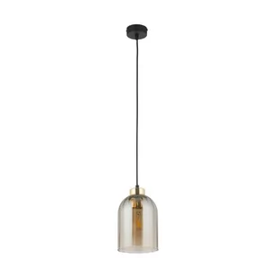 Satipo lampa wisząca 1-punktowa czarna/amber 5623 - Lampy sufitowe - miniaturka - grafika 1