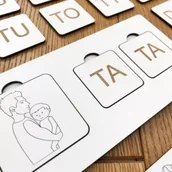 Pomoce naukowe - Układanka sylabowa cz.2 - miniaturka - grafika 1