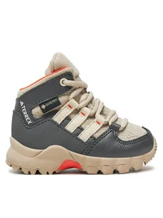 adidas Trekkingi Terrex Mid GORE-TEX ID0934 Beżowy - Buty trekkingowe dziecięce - miniaturka - grafika 1