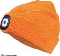 Odzież robocza - CERVA DEEL LED - czapka ze zintegrowaną lampą - pomarańczowy - miniaturka - grafika 1