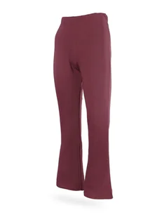 Dziewczęce legginsy dzwony gładkie bordowe Tup Tup - Legginsy - miniaturka - grafika 1