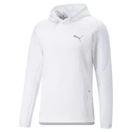 Bluzy męskie - Bluza z kapturem męska Puma EvoStripe biała 84991402-M - miniaturka - grafika 1