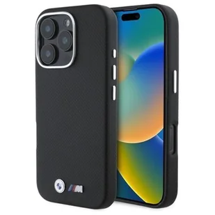 Etui BMW M Edition Kevlar Wrapped Metal do Apple iPhone 16 Pro Max Czarny | Bezpłatny transport - Etui i futerały do telefonów - miniaturka - grafika 1