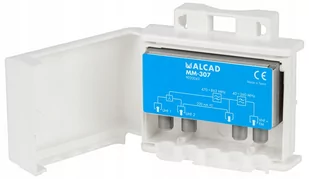 Alcad Zwrotnica Masztowa ALCAD MM-307 2xUHF+VHF/FM ZWALCADMM307 - Wzmacniacze antenowe - miniaturka - grafika 1