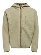 Kurtki męskie - ONLY & SONS Męska kurtka polarowa Onshouston OTW Vd, twill, M - miniaturka - grafika 1