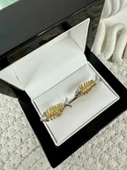 Spinki do mankietów i krawatów - SPINKI DO MANKIETÓW koszuli ryby szkieletory - miniaturka - grafika 1