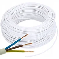 Pozostałe akcesoria sieciowe - Przewód okrągły elektryczny giętki linka instalacyjny OMY 3x0,75 do led cct - miniaturka - grafika 1