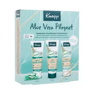 Kremy i maski do rąk - Kneipp Aloe Vera zestaw Żel pod prysznic 75 ml + krem do rąk 75 ml + mleczko do ciała 75 ml dla kobiet - miniaturka - grafika 1